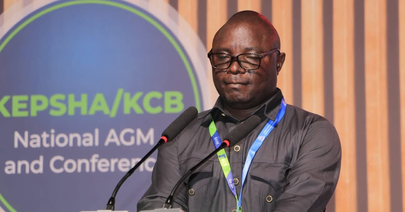 Headteacher Peter Namasaka